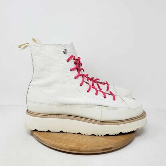 Converse Chuck Taylor Crafted Boot Hi Shoes Womens 8 High Top Retro Sneaker - Picture 7 of 14